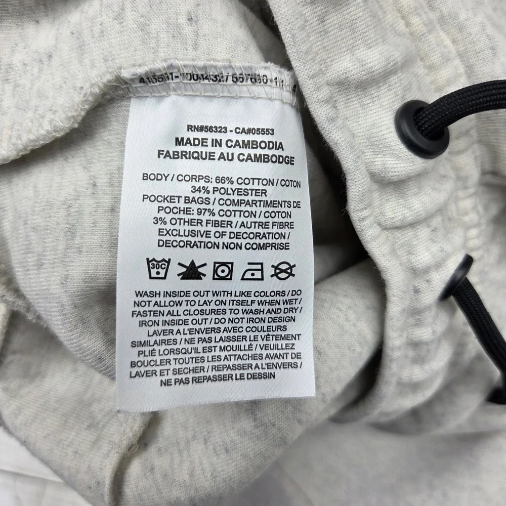 Nike‎ Joggers Mens Large Grey Tech Fleece Tapered Sweatpants Oatmeal DD4706 100